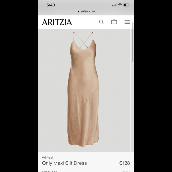 Aritzia Dresses & Skirts - ARITZIA SLIP DRESS